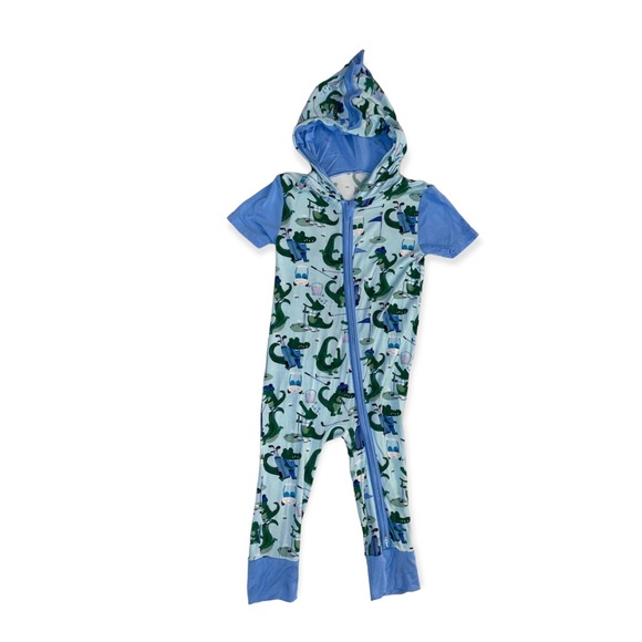 🐊Birdie bean hooded romper🐊 - Picture 9 of 13
